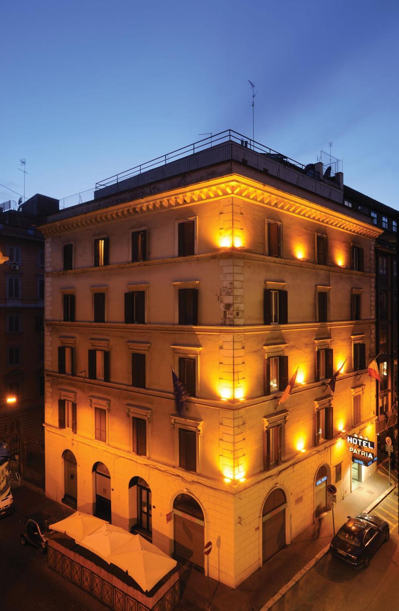 Hotel Patria Рим Экстерьер фото