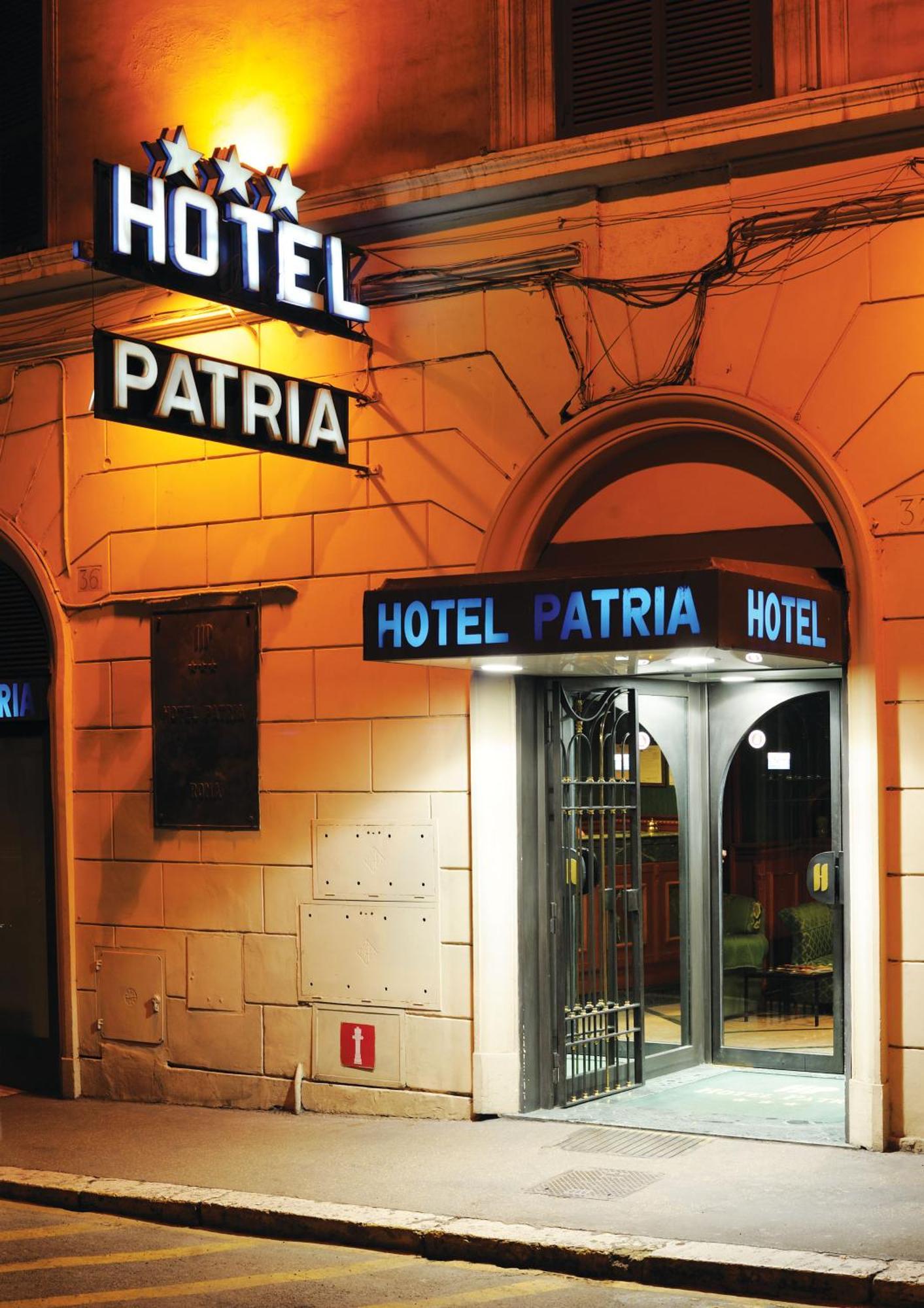Hotel Patria Рим Экстерьер фото